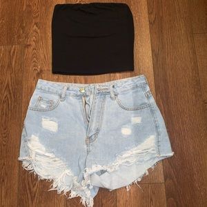 Shein High waisted shorts